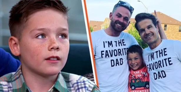Un garçon très heureux d'être adopté par un couple gay se fait harceler par son professeur homophobe